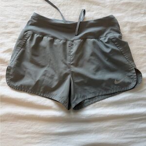 Nike Women's Light Gray Athletic Shorts